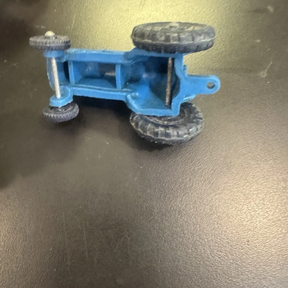 Vintage‎ Matchbox Lot Of (3) Blue Tractors Van